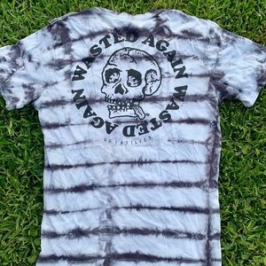 Wasted Again Quickslive tie-dye Tshirt
